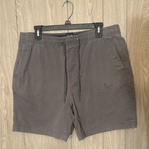GAP Men's Charcoal Drawstring Casual Shorts